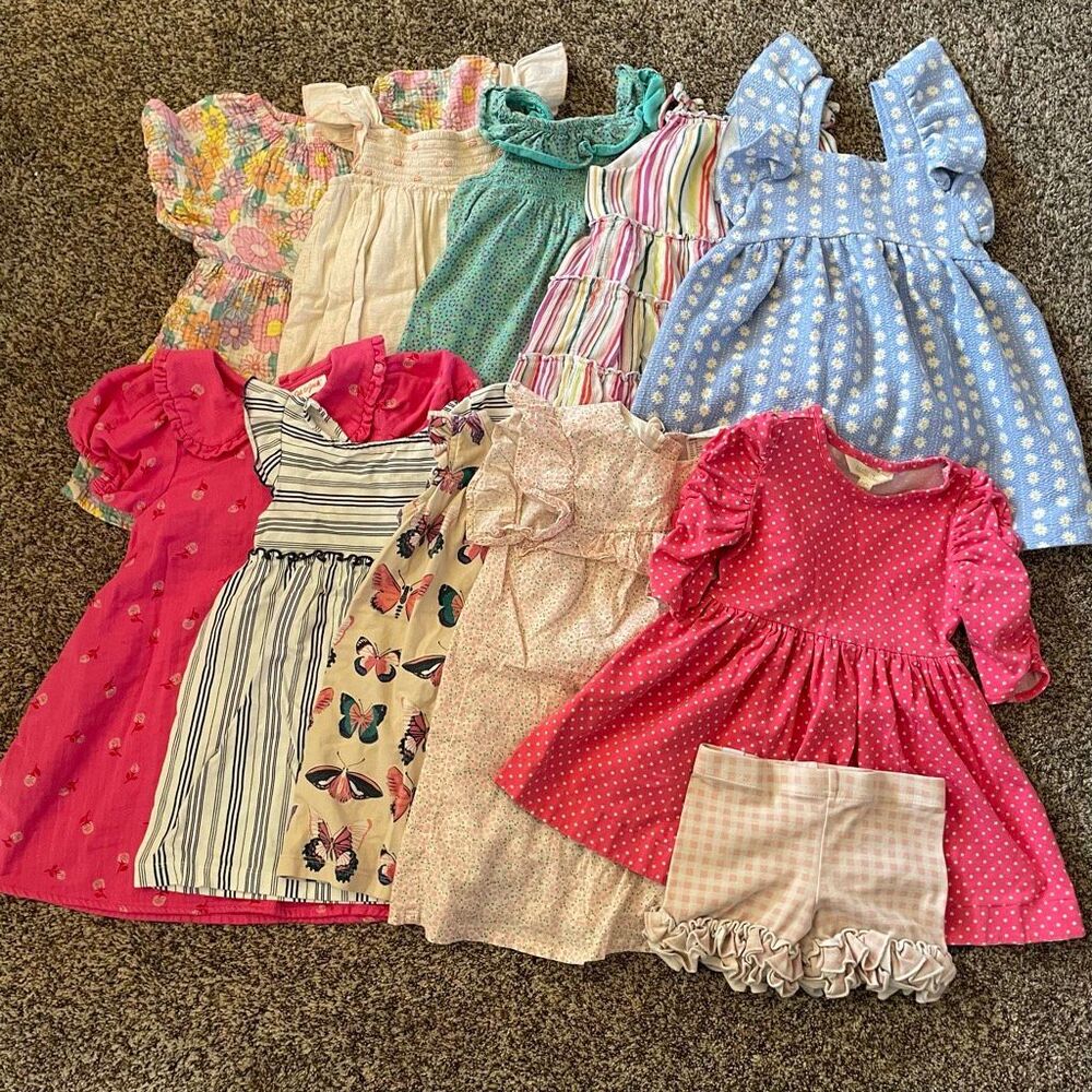 2T toddler girl dresses